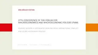 27 FMM Conference - Plenary Session II -  Discussion - Dube - Rolim - Watt