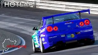 『VR HOTLAP』Sub-6 with a 10,000 RPM, 960hp R34 GTR - Nürburgring Nordschleife