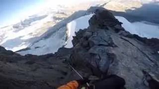 Climbing Alps - Rimpfischhorn 4199m - Südwestflanke (Normal Route)