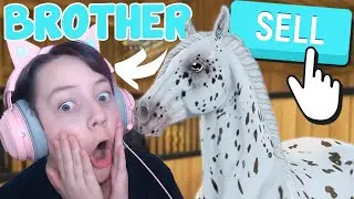 BROTHER SELLS MY HORSES 😓 *I Told Him NOT To Sell Those But HE DID* | Star Stable Online | SSO