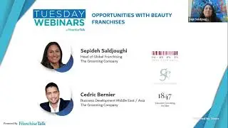 Tuesday Webinar: Opportunities with Beauty Franchises