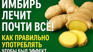 ИМБИРЬ лечит почти всё. Как правильно употреблять, чтобы был эффект!