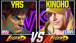 Yas (Ryu) vs Kincho (Terry) 💥 CPT Champion Showdown | SF6 High Level