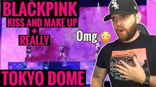 [American Ghostwriter] Reacts to: BLACKPINK- KISS AND MAKE UP + REALLY (DVD TOKYO DOME 2020) OMG