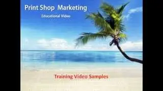 Marketing Training for Print Shops