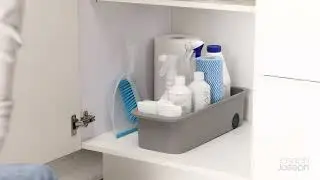 Joseph Joseph Cupboardstore Easy Access Storage Caddy Grey | Organize Cleaning Essentials​