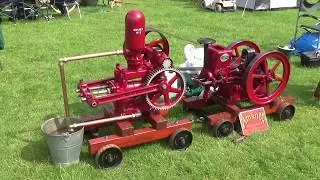 Stationary Engines Newby Hall Tractor Fest 2018