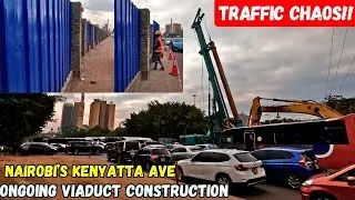 Sudden Traffic Gridlock: Nairobi's $22.5M Viaduct Construction Project