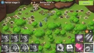 Boom Beach raid dr terror with grenadiers Boom Beach with Chooch and Buddy