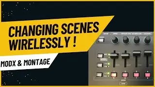 How to change scenes with a wireless foot switch! - Yamaha MODX (+) & Montage (M)
