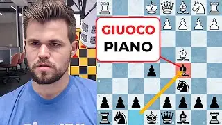 Magnus Carlsen Plays the Giuoco Piano 🔥 Italian Game