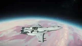 Star Citizen 3.14:  Testing undocking/flying P-72 Archimedes from Constellation Phoenix