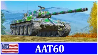 AAT60. Первые 100 боёв. Tanks Blitz