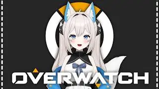 【Overwatch】 💫 Stream ends when Yuni loses! 🦊 Role Queue Competitive - Mercy Main 💙 【Yuni ☆彡】