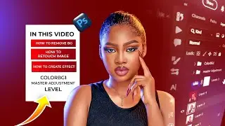 How to Remove Background Cleanly & Easily and Get This Effect in Photoshop 2026