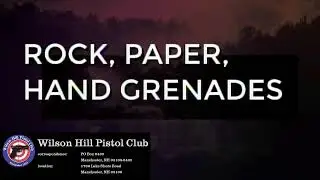 Rock, Paper, Hand Grenades - 01/14/2026 - Terry Roy
