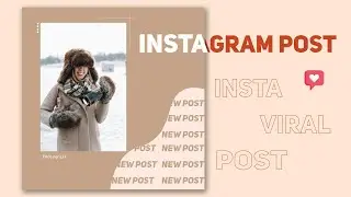Instagram post speed art #instagrampostdesign #adobeillustrator #shorts #speedarts