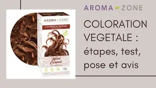 Coloration végétale AROMA ZONE : test, pose,  avis et ROOM TOUR salle de bain 🛀🧖‍♀️