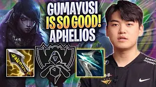 GUMAYUSI IS SO GOOD WITH APHELIOS! - T1 Gumayusi Plays Aphelios ADC vs Ashe! | Bootcamp 2022