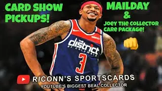 CARD SHOW PICKUPS🔥MAILDAY🔥CARE PACKAGE FROM: JOEY THE COLLECTOR!