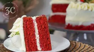 PASTEL RED VELVET | Esponjosito 😊 | Textura de Terciopelo  😊