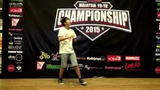Kedaiyoyo presents MYYC 2015 Offstring Final Toh Zhen Jian