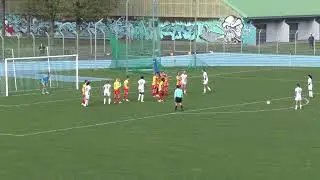 RC Lens - Evian Thonon Grand Gen&egrave;ve on 30.03.2025: a free kick from the visitors