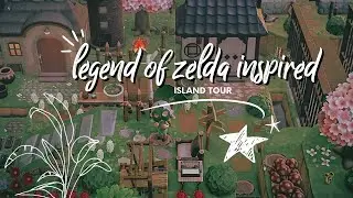 LEGEND OF ZELDA INSPIRED ISLAND TOUR: New Bork | Animal Crossing: New Horizons