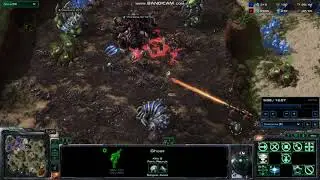 Ghost Nuke Rush - Kojiro (T) vs Darklord (Z) StarCraft 2 SC2 SC2HL