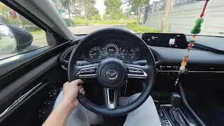 2021 Mazda 3 Luxury - POV Sunset Test Drive - HỒ CH&Iacute; MINH CITY - (Binaural Audio)