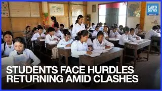 Cambodian Students Struggle to Attend School Amid Ongoing Border Clashes | Dawn News English