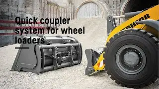 Quick coupler for wheel loaders &ndash; change attachments in seconds | Liebherr