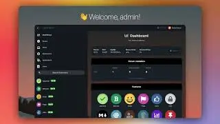 Next Admin UI - Dark theme