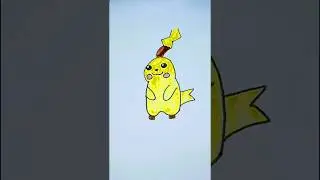 how to draw Pikachu from Pokemon #drawingforkids #kidstv #childart (29)