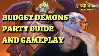 Budget Demons Party Composition Guide and Gameplay (Hearthstone Mercenaries)