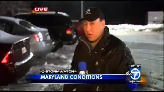 Freezing rain Maryland road conditions