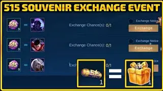 515 SOUVENIR EXCHANGE TO STUN & EPIC SKIN? MOBILE LEGENDS