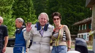 Gesamtsieger Vorarlberger Bergmeisterschaft Hans Ruf auf Pedrazza S4 der Gr. R (Rennwagen)