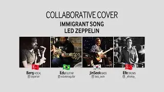 Immigrant Song - Led Zeppelin's Cover Remote Collaboration by CollaboraTV