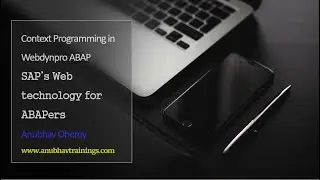 Webdynpro Context Programming | Webdynpro ABAP Tutorial