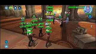 SWGOH Zorii vs Omi Beq and Omi Mace TW