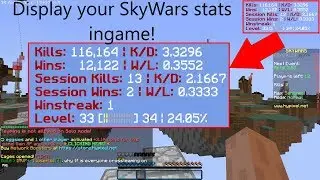 SkyWars Stats Mod v1.0 Showcase/Release