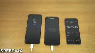Samsung Galaxy S8 Plus vs S7 Edge Battery Charging Speed Test Review