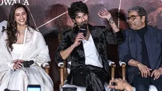 Shahid Kapoor Tripti Dimri Working with Vishal Bhardwaj Journey from Kaminey to O Romeo