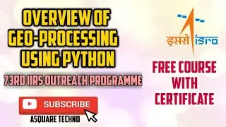 ISRO IIRS GOVERNMENT CERTIFICATE COURSE | FREE CERTIFICATE COURSE