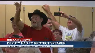 Residents see red over proposed N. Fort Myers name change