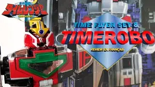 Sentai Robo Review #43 : 3D Formation Time Robo & Time Flyer 3Dフォーメーションタイムロボ & タイムフライヤー（フランス語）