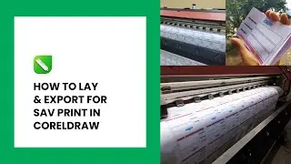 КАК СДЕЛАТЬ И ЭКСПОРТИРОВАТЬ ДЛЯ ПЕЧАТИ SAV В CORELDRAW