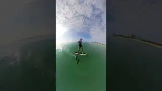 Don't Stop Believin #hydrofoil #foiling #foil #surfing #surf #prone #pump #hawaii #insta360 #rock