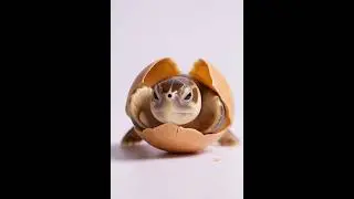 🐢🥚 Baby Sea Turtle Hatches! First Peek #shorts #cute #satisfying #hatching #viralshorts #animals
